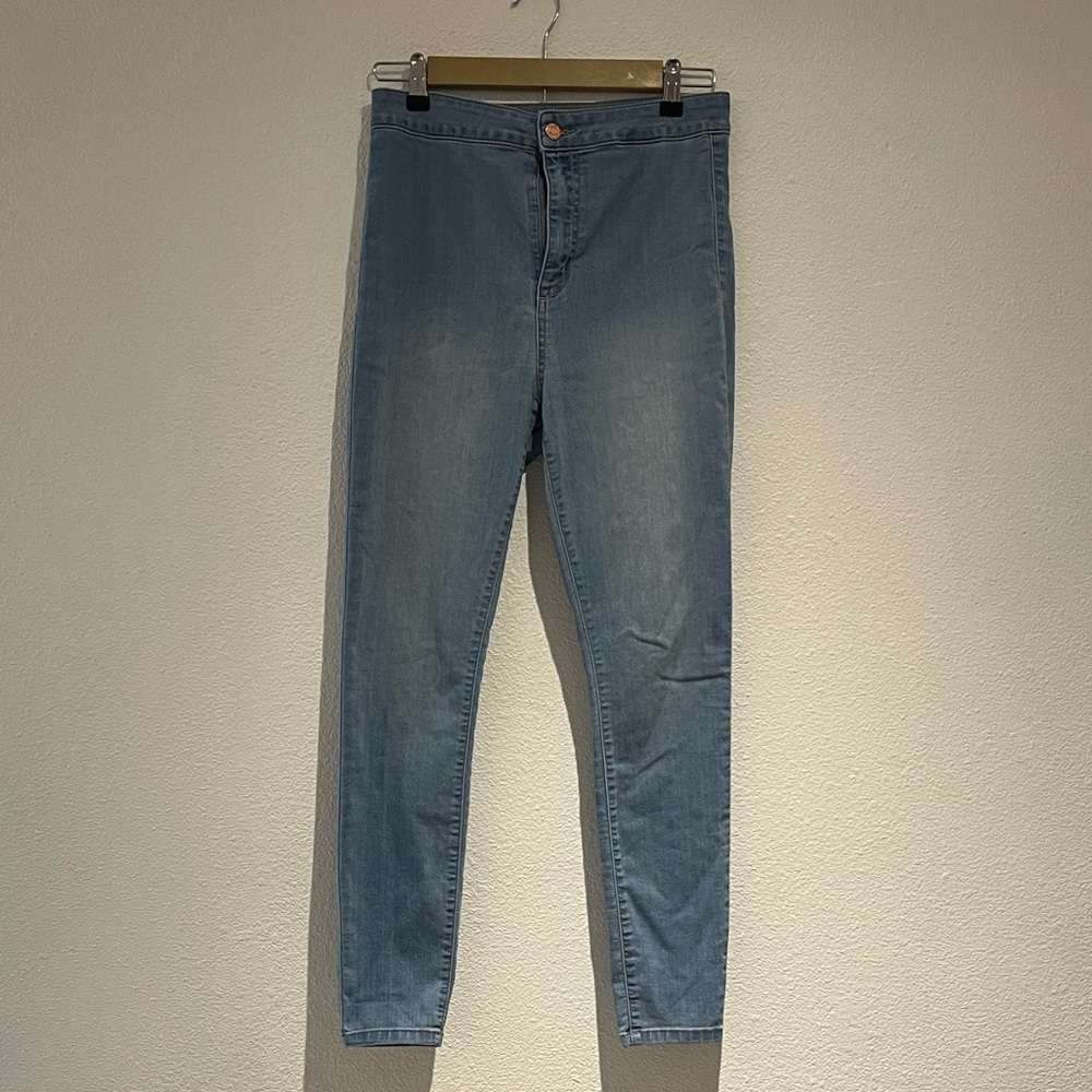 Guess Women's Sky Blue Skinny Jeans